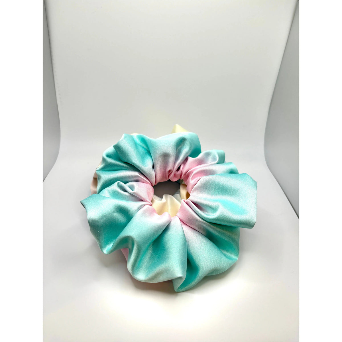 Ombre Pastel Silk Scrunchie