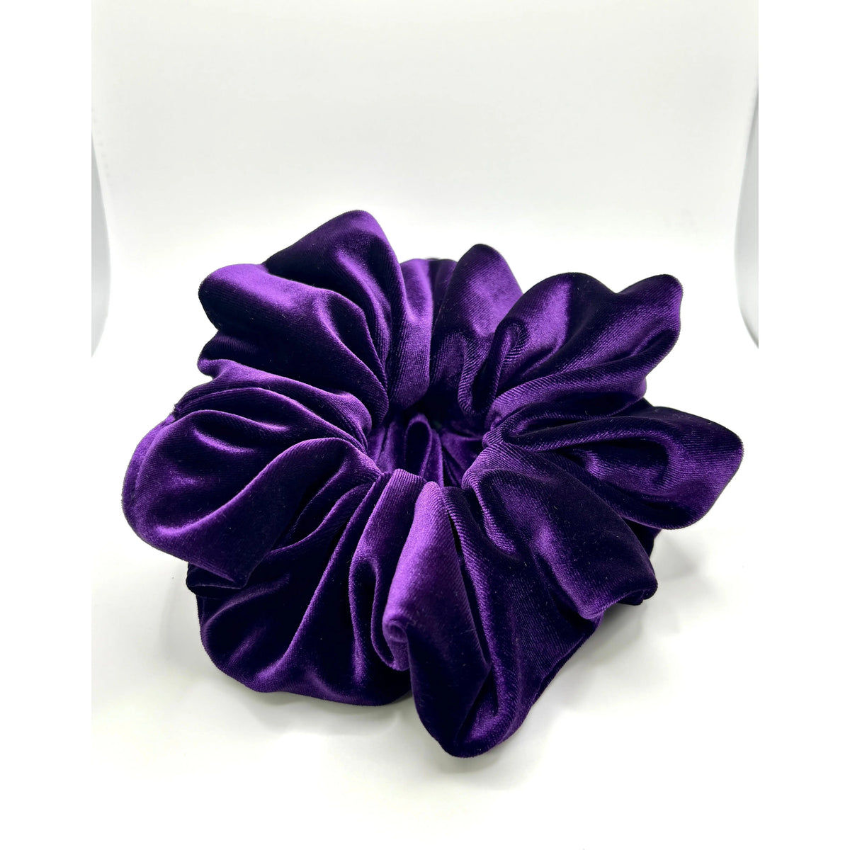 Purple Velvet Scrunchie