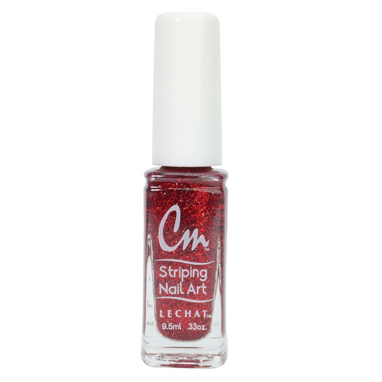 LECHAT CM NAIL ART - CM32 RED GLITTER