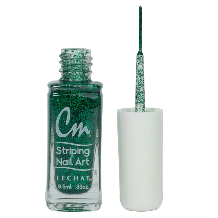 LECHAT CM NAIL ART - CM33 GREEN GLITTER