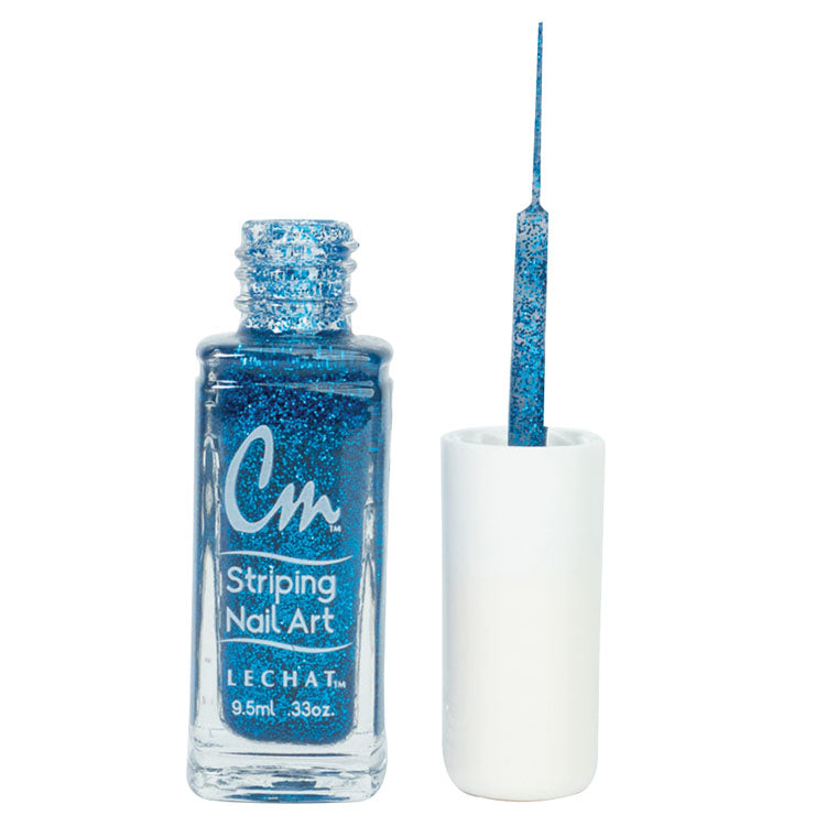 LECHAT CM NAIL ART - CM34 BLUE GLITTER