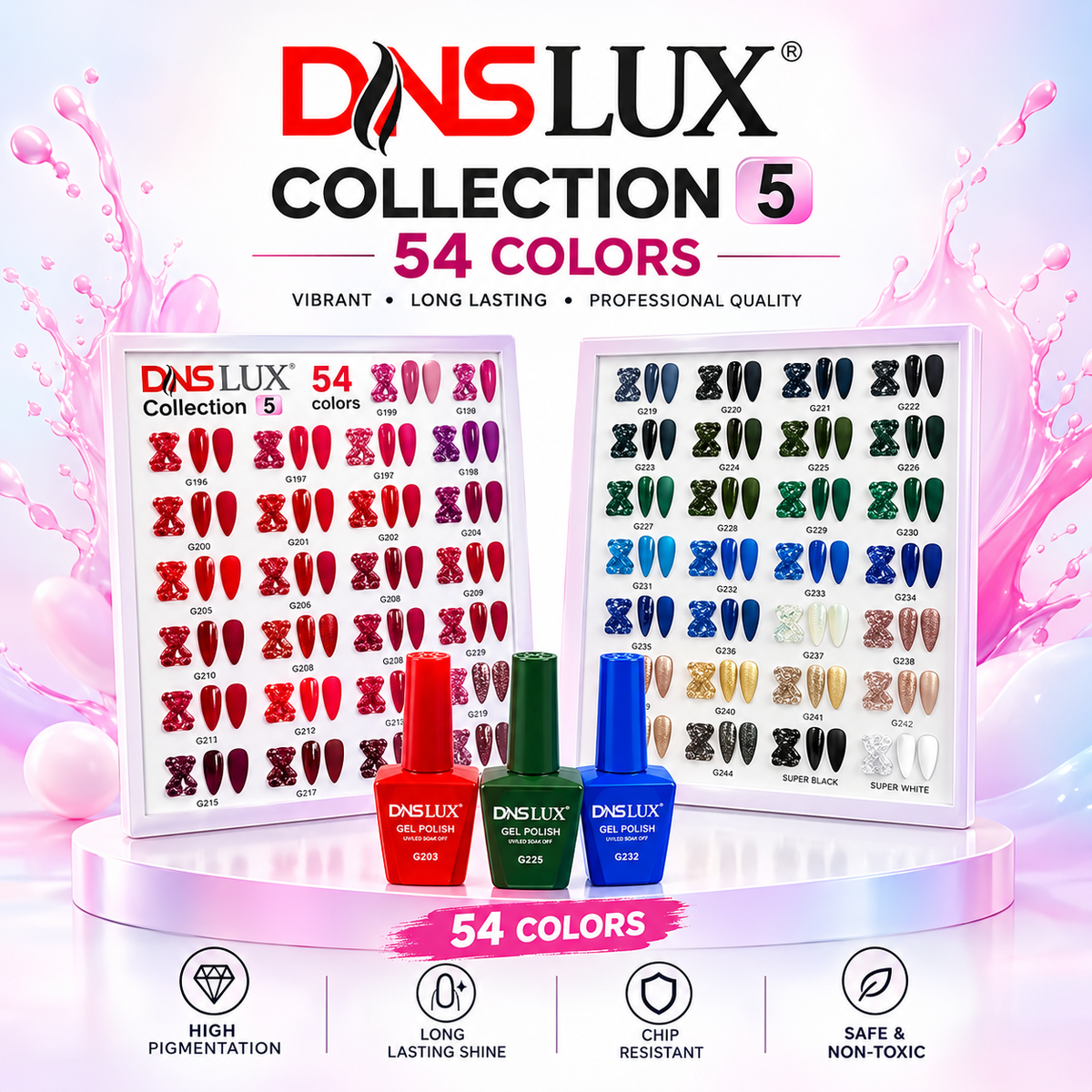 DNS COLLECTION 5 - 54 COLORS