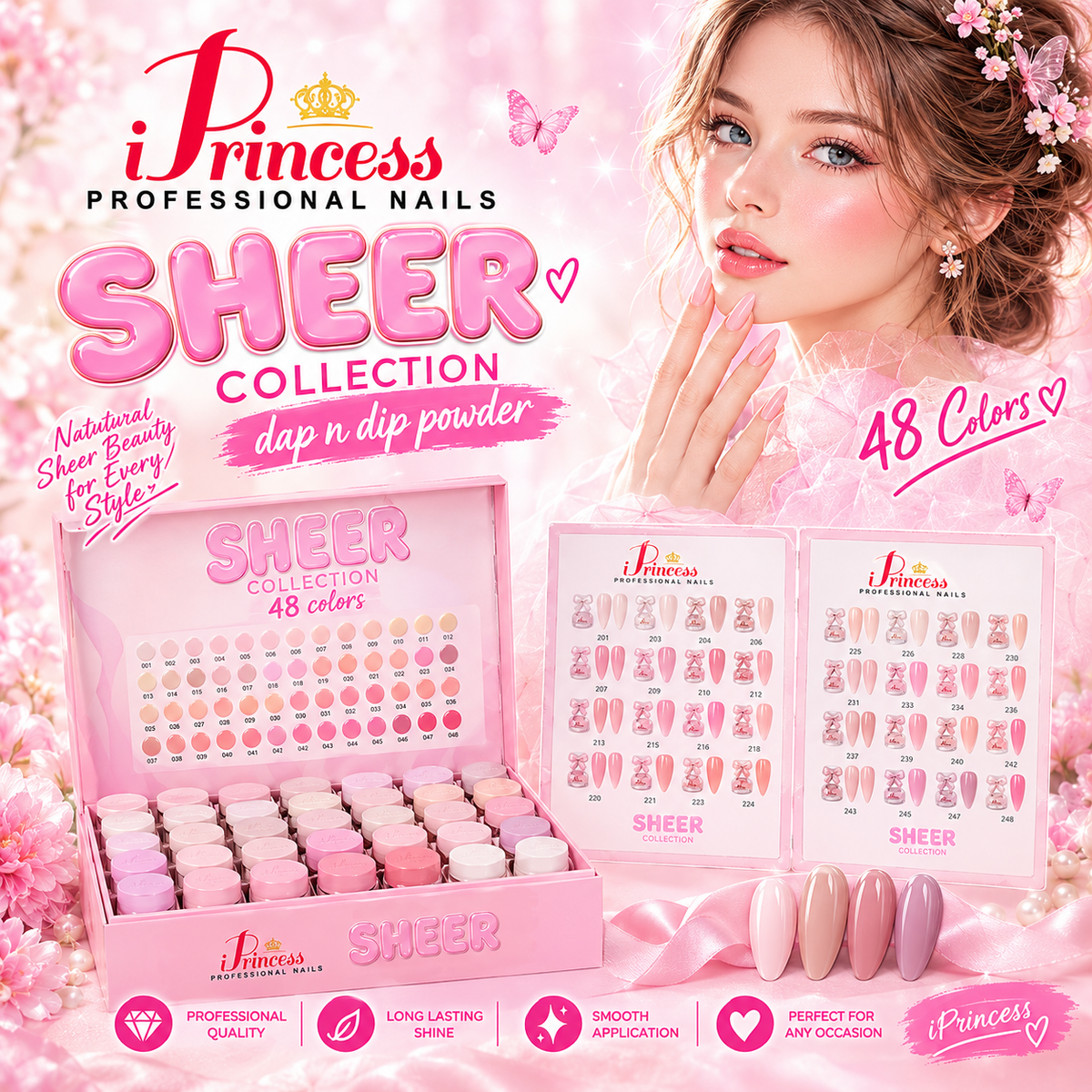 IPRINCESS SHEER NUDE COLLECTION - 48 COLORS