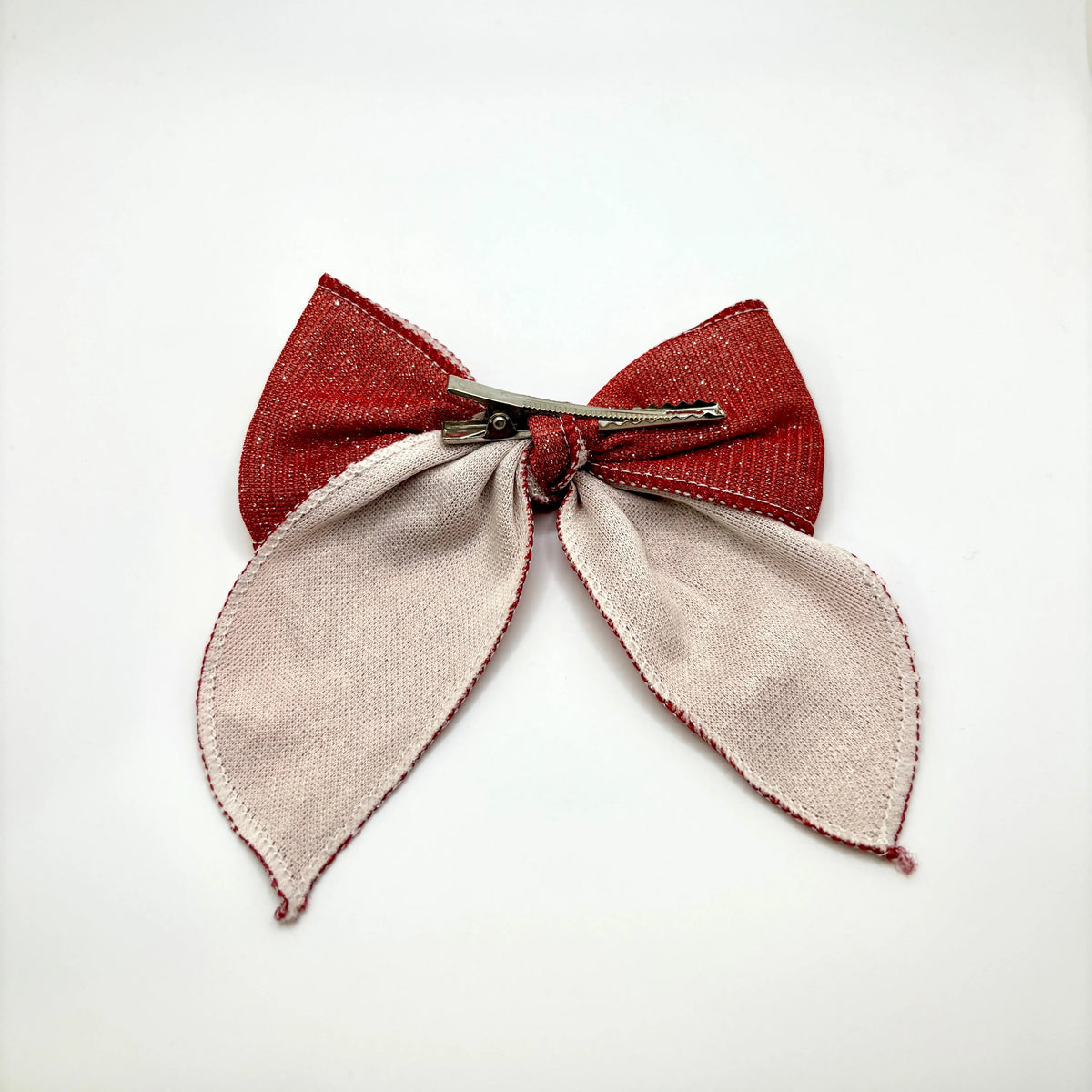 Red Sparkle Sailors Bow