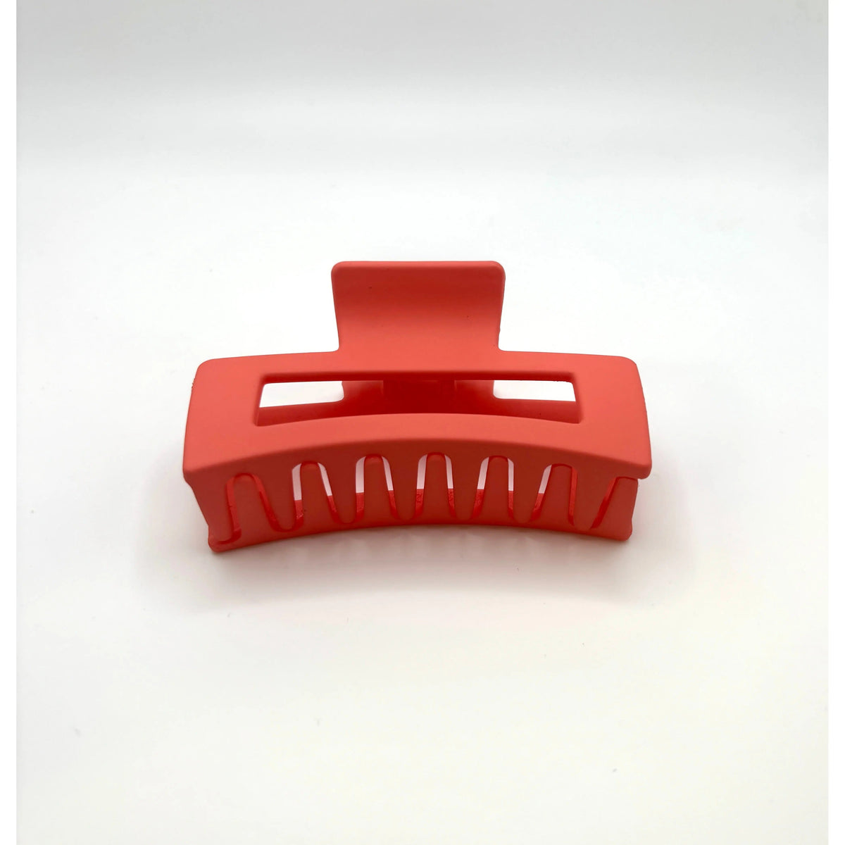 Salmon Pink Claw Clip