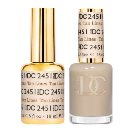 DC#2451 DUO - TAN LINES