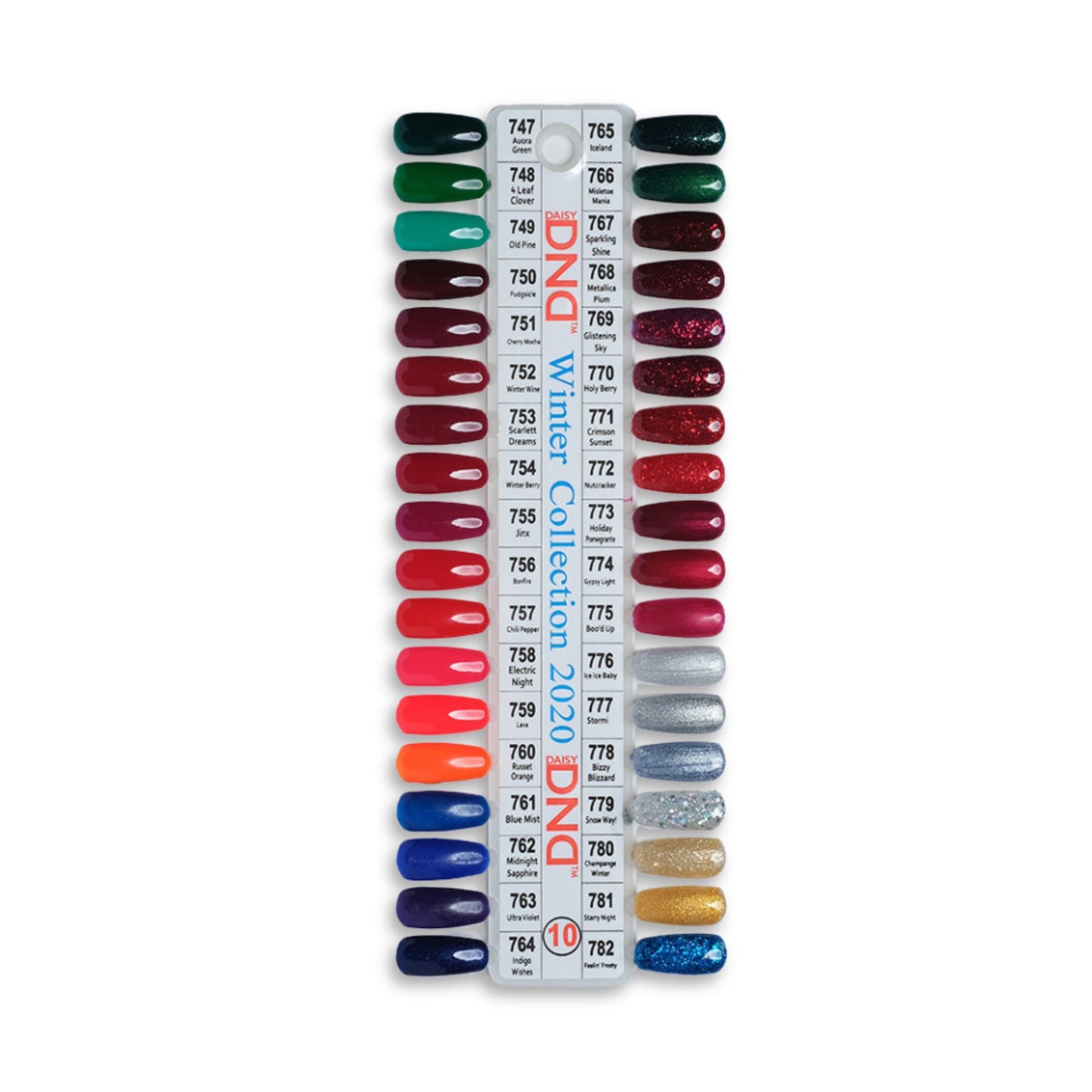 Bandeja DND Duo n.° 10 (DND n.° 747-DND n.° 782) (juego de 36 colores)