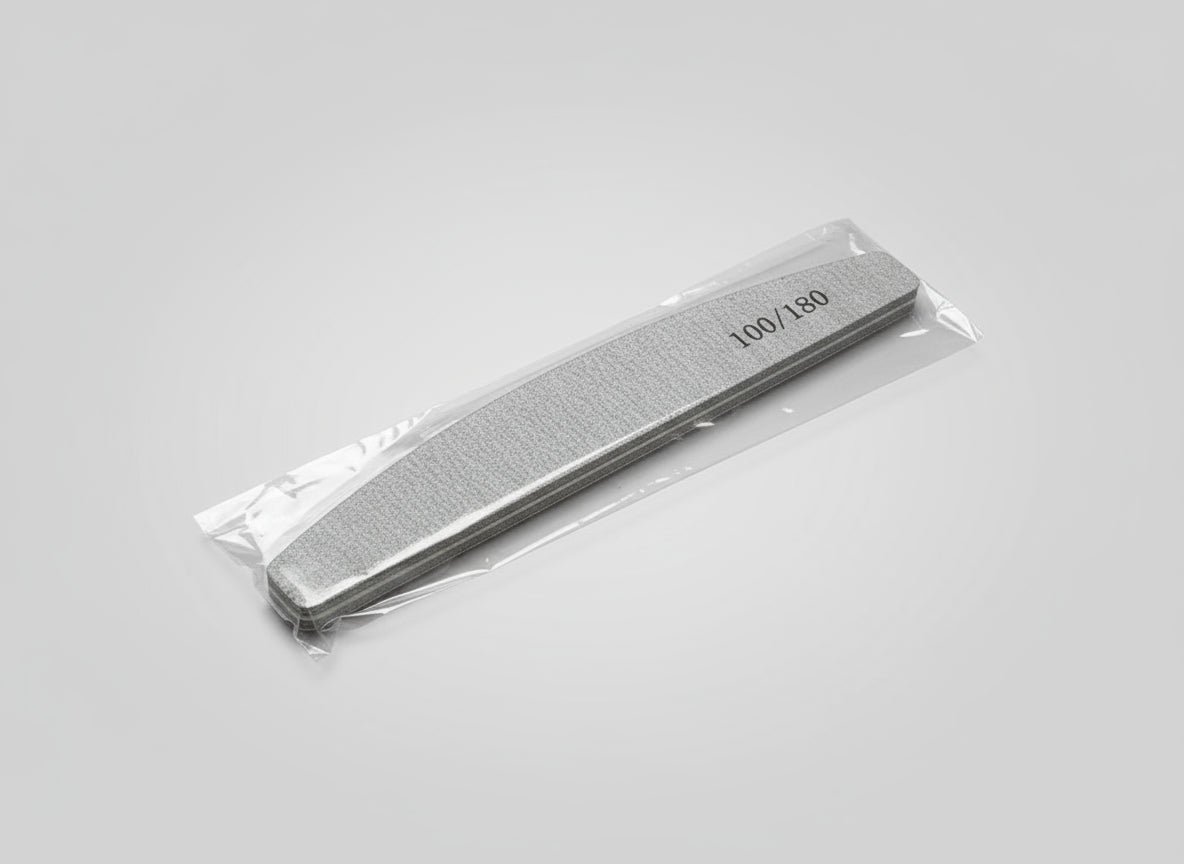 MK CURVE NAIL FILE 100/180 (2PCS/PACK)