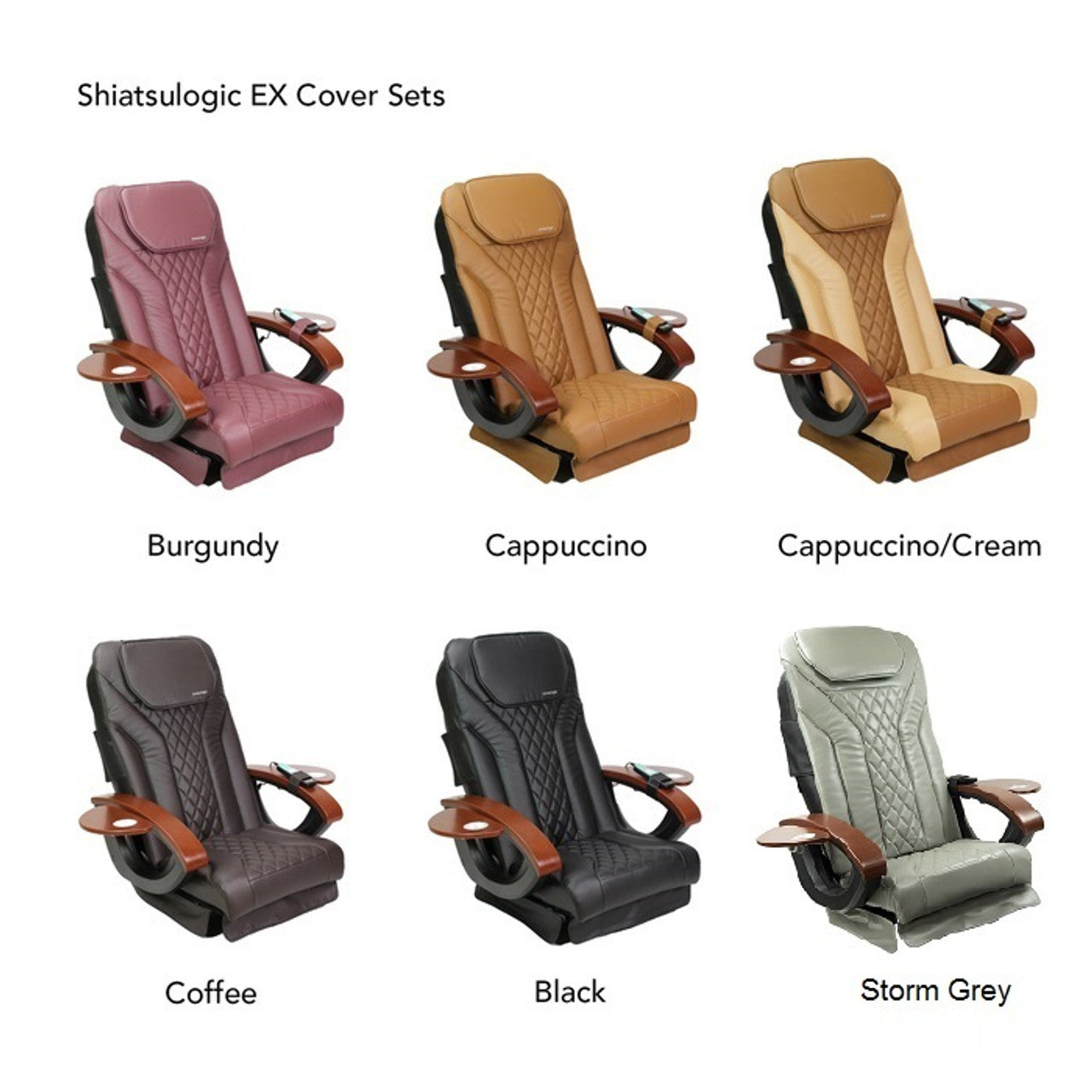 SHIATSULOGIC PEDICURE MASSAGE CHAIR CUSHION COVER SET (COVER SET ONLY)
