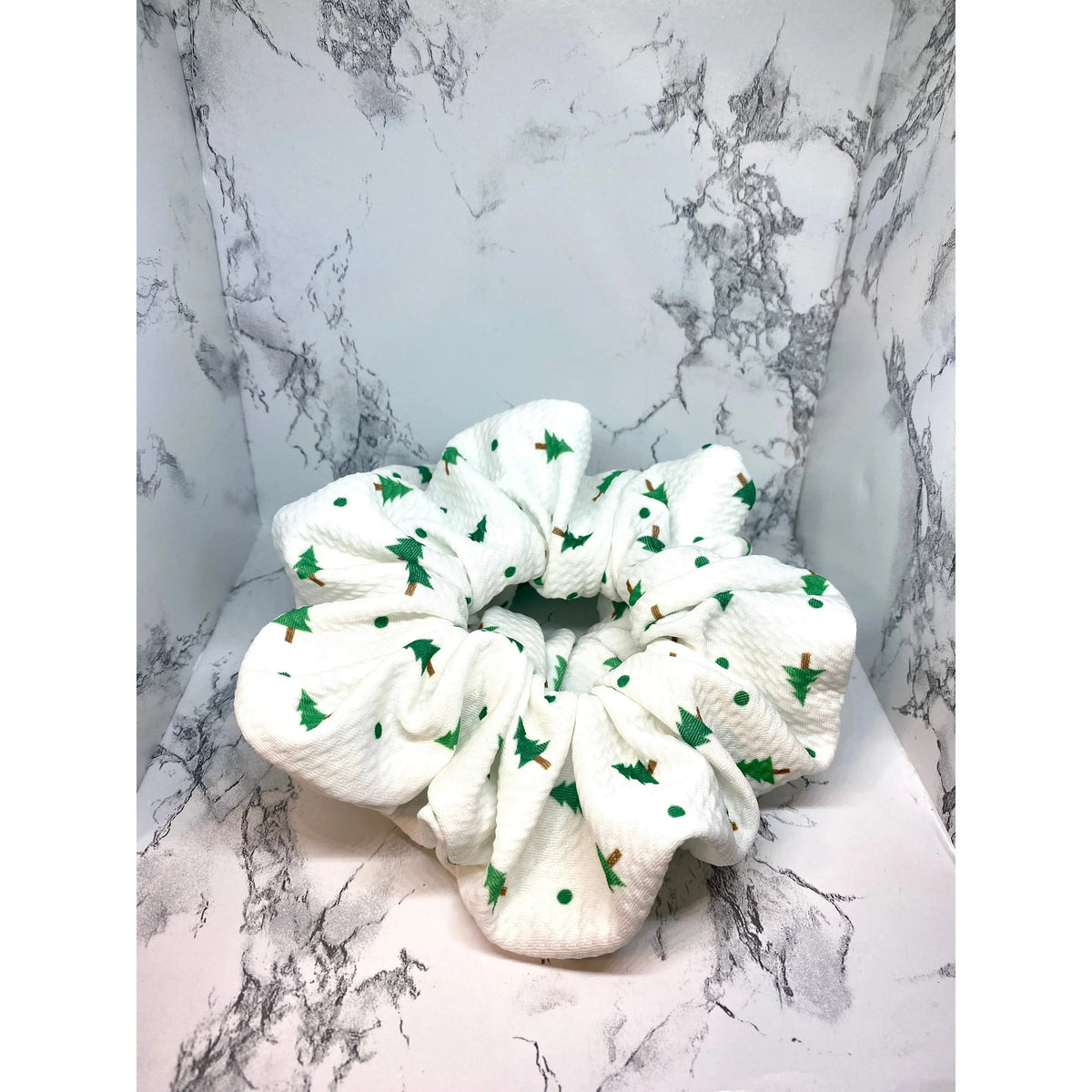 Tiny Pines Christmas Bullet Scrunchie