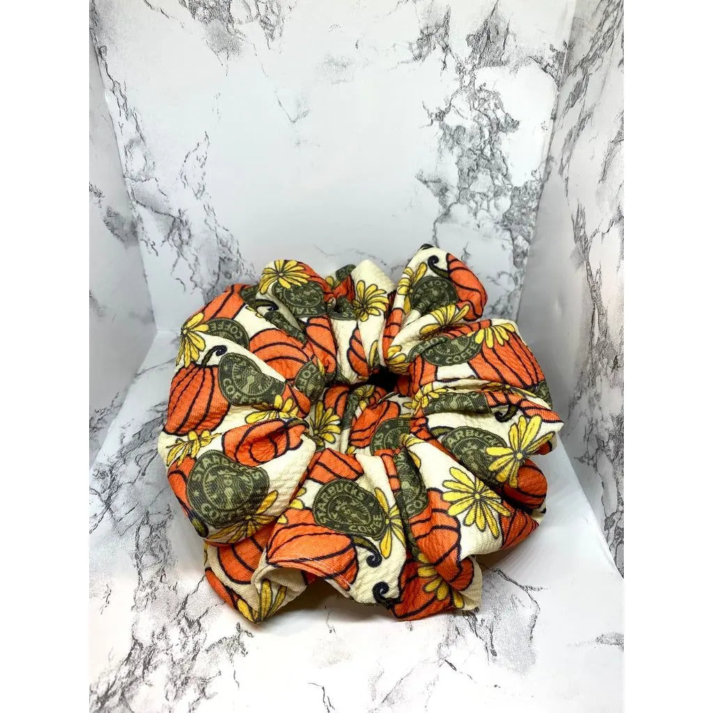 Pumpkin Starbucks Bullet Scrunchie