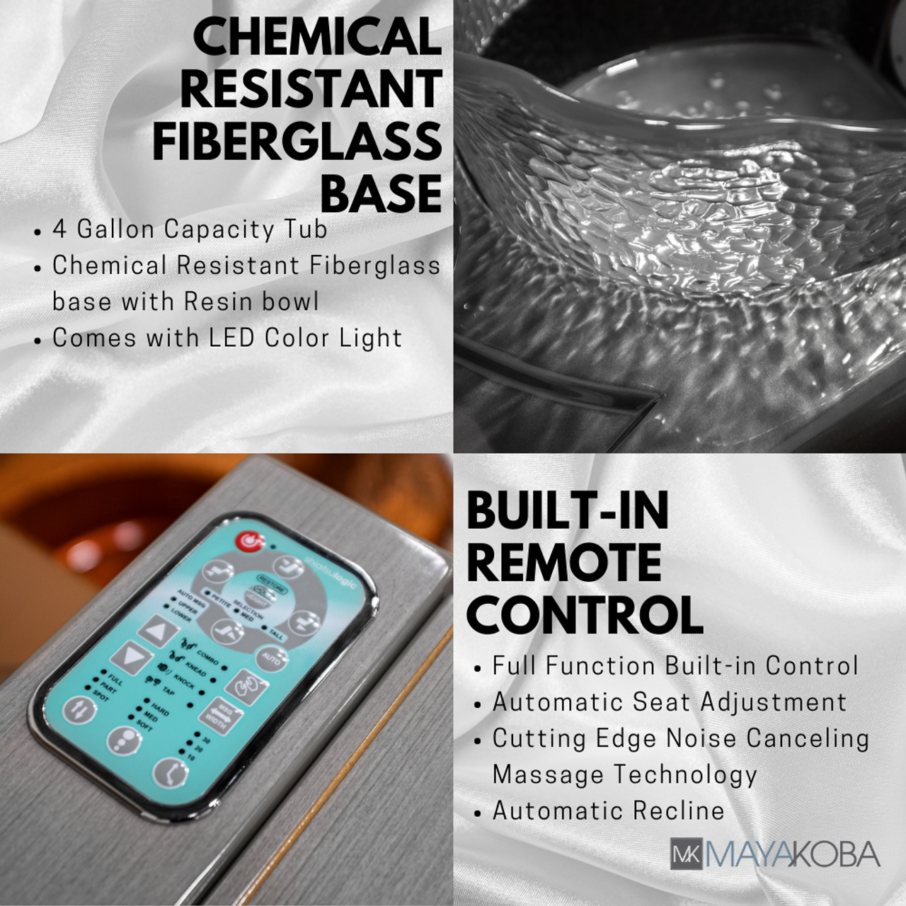 VIGGO II PEDICURE SPA WITH FX CHAIR