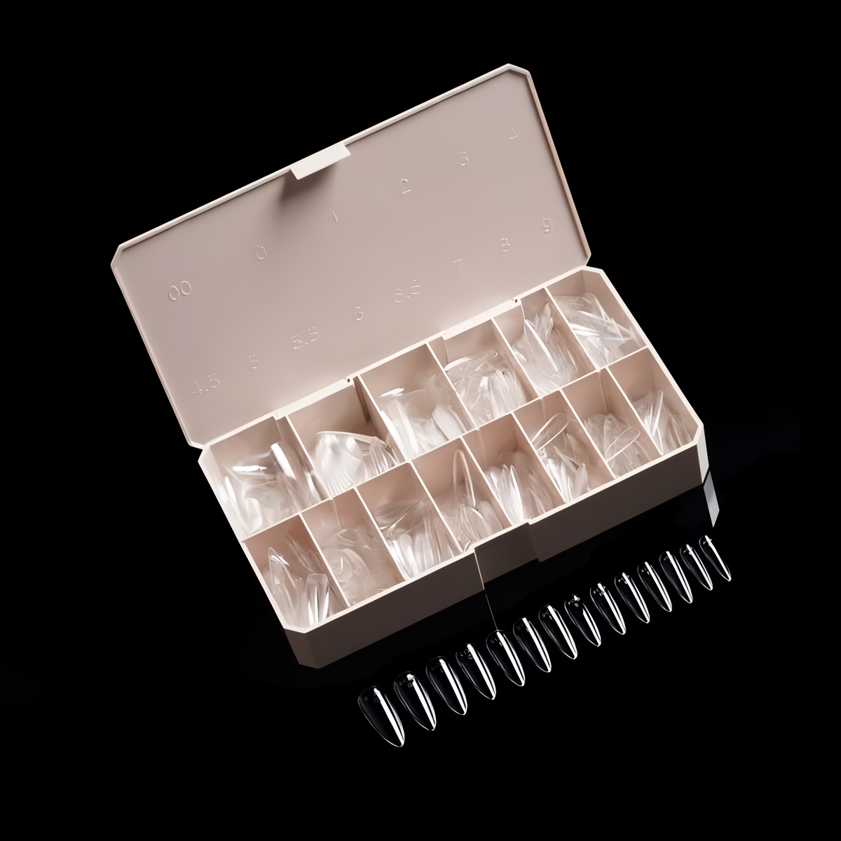 PRO-X SOFT GEL NAIL TIPS 21 - LONG NATURAL ALMOND