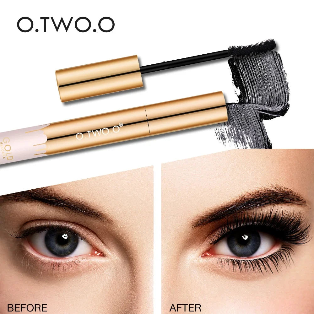 O.TWO.O 3D Waterproof Mascara - Black Lengthening & Curling