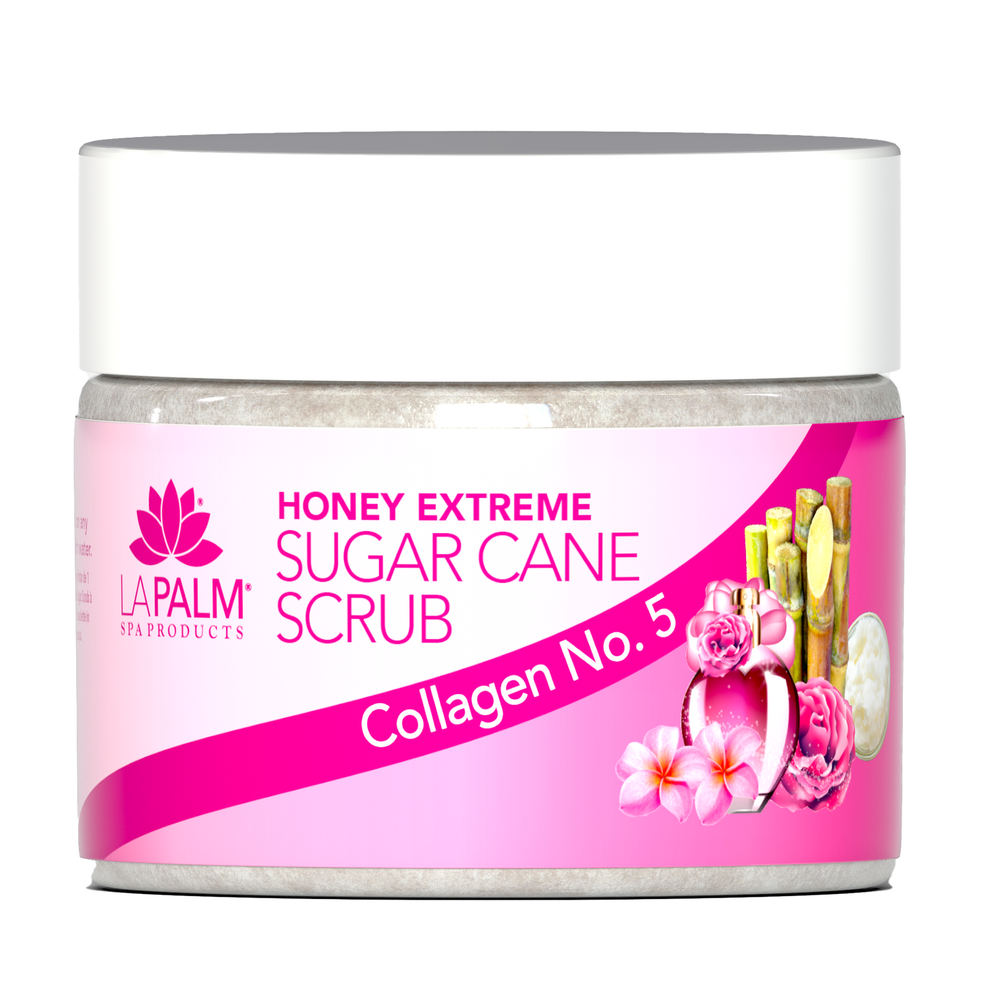 HONEY EXTREME SUGAR CANE SCRUB - COLLAGEN NO.5 | 12 OZ.