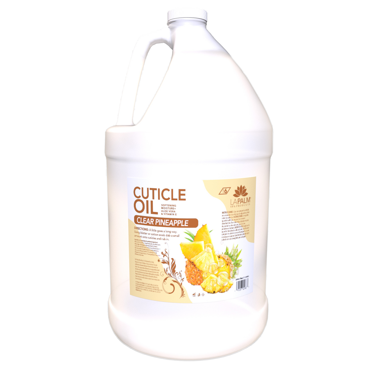 LAPALM CUTICLE OIL - CLEAR PINEAPPLE