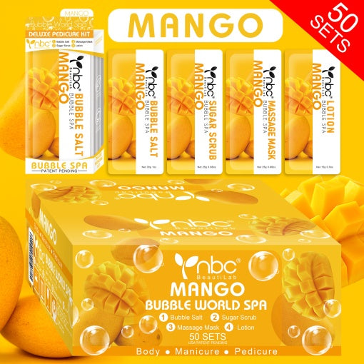 NBC 4-IN-1 BUBBLE WORLD SPA - MANGO