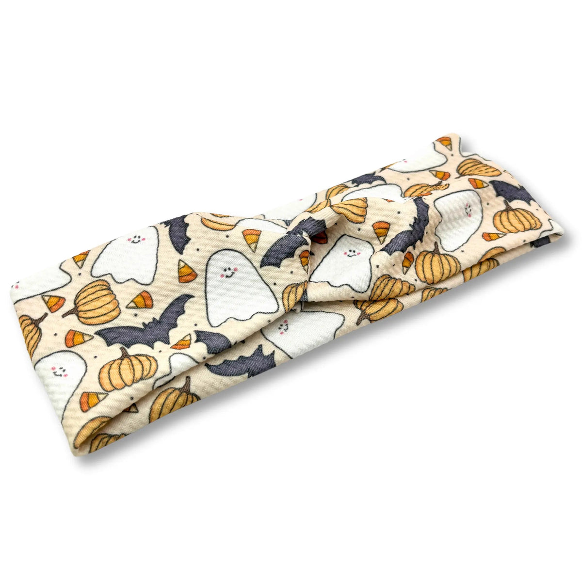 Ghosts and Bat Twist Knot Headband