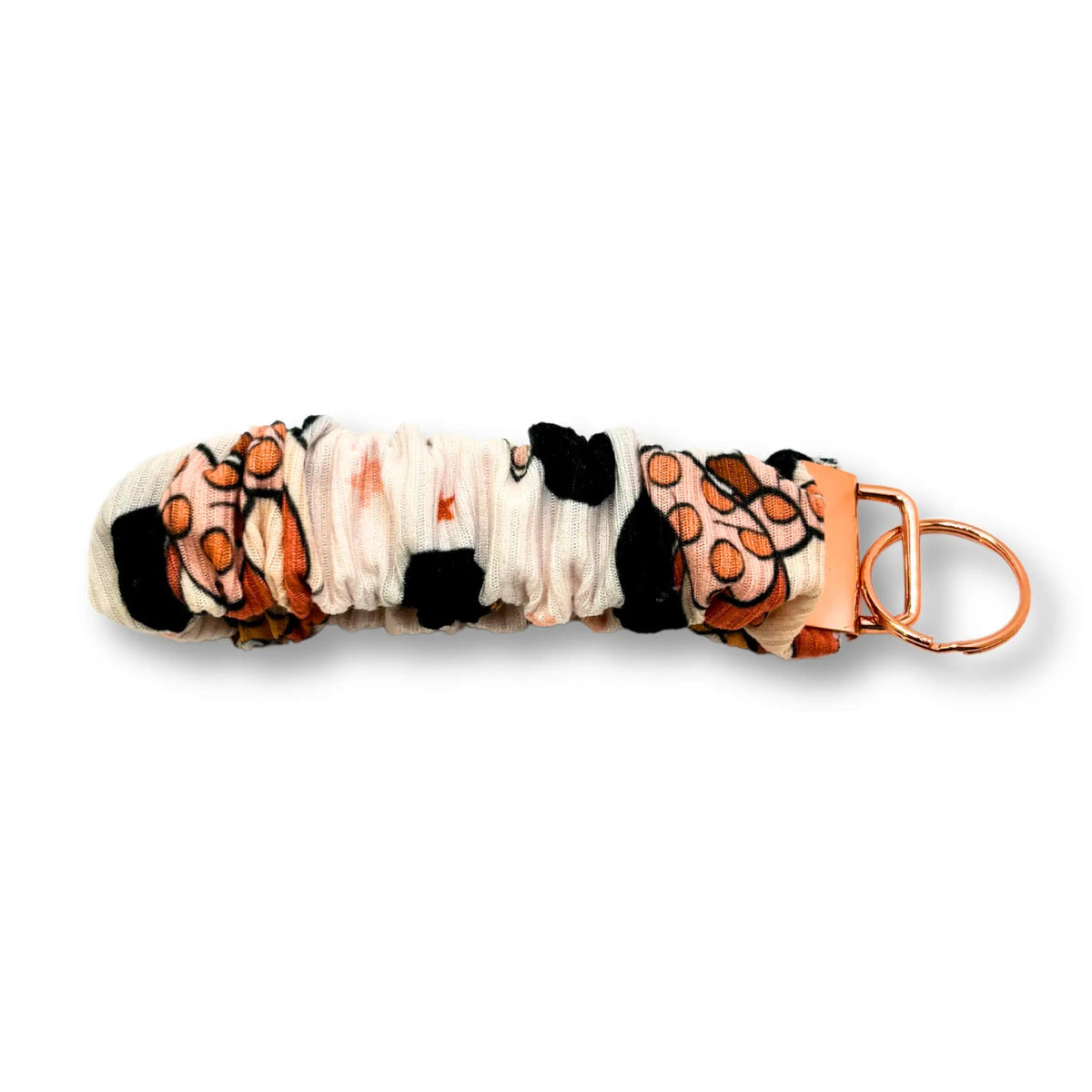 Pumpkin Mickey Scrunchie Wristlet