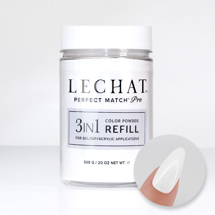 LECHAT PRO POWDER 007 - PRISTINE WHITE 20OZ. REFILL