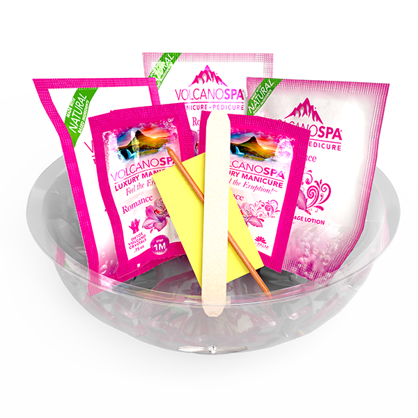 VOLCANO SPA LUXURY MANICURE IN A BOWL | ROMANCE