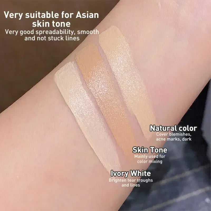 Sweet Mint 3-Color Concealer Palette - Waterproof Cream