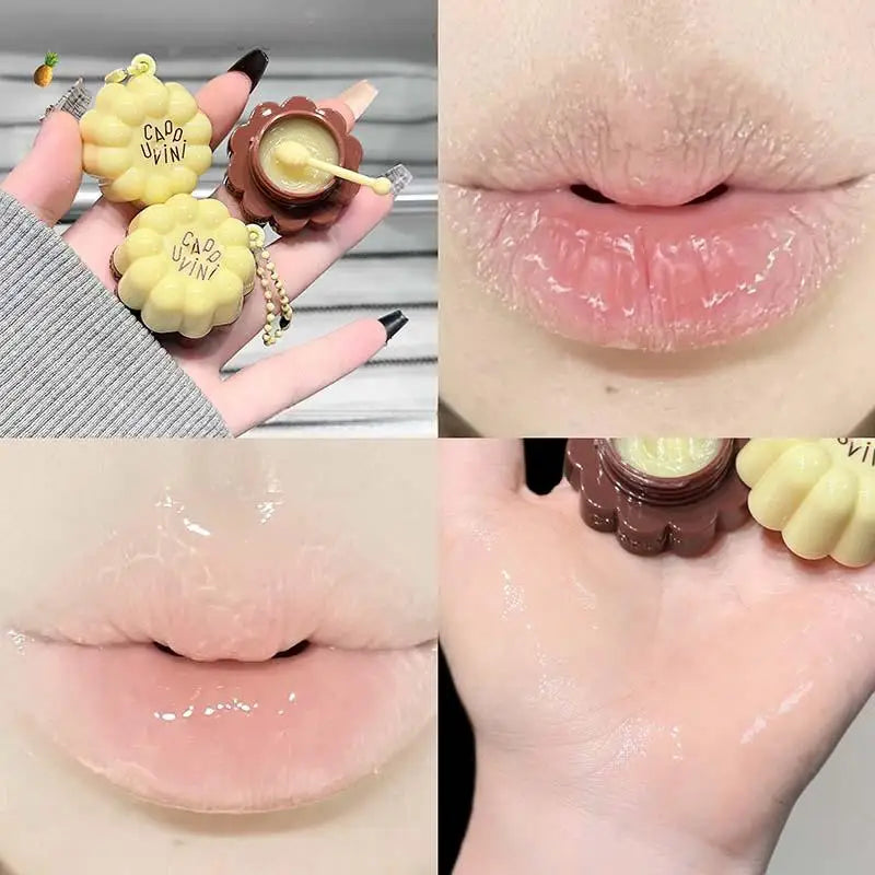 Fruit-Flavored Lip Balm Deep Moisturizing & Nourishing Lip Mask Dry Lips Care Reduces Lip Lines Lip Treatment Product