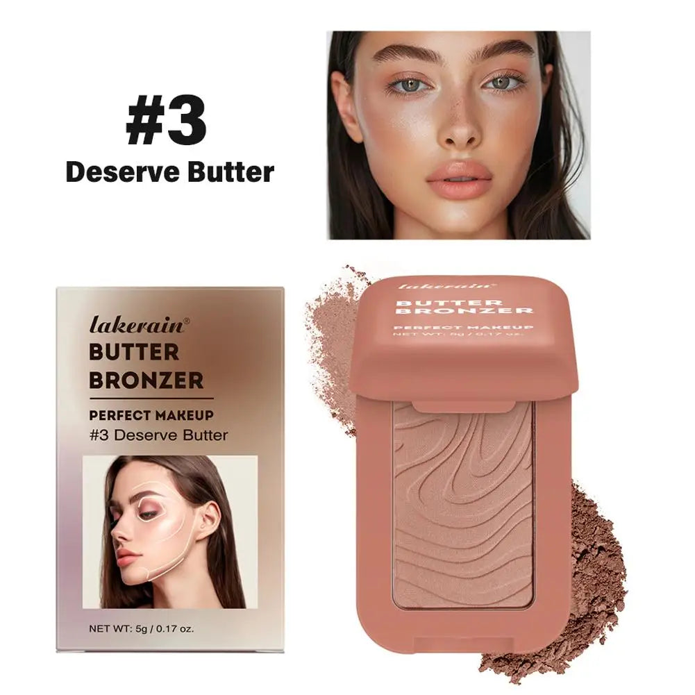 5g Modify Contour Natural 3D Highlight Silky Smooth Sweetness Lasting Waterproof Bronzed Shimmery Butter Bronzer Perfect Makeup