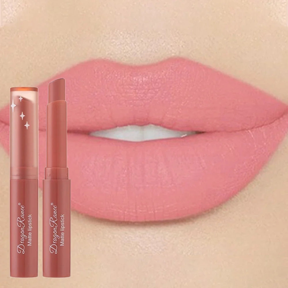 Nude Matte Lipstick Waterproof Lip Sticks Not Fading Sexy Red Velvet Lipsticks for Women Make Up Long Lasting Lip Cosmetics