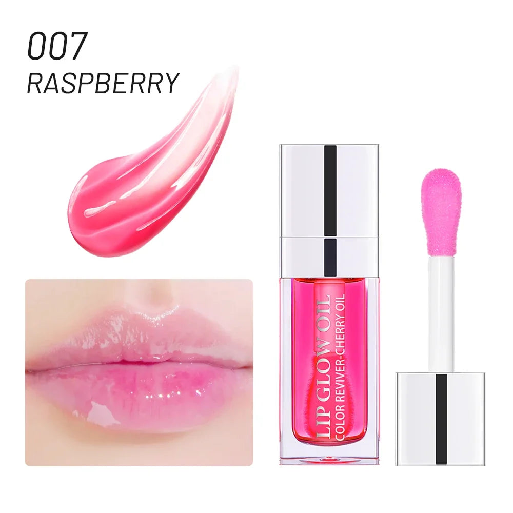 Crystal Jelly Lip Glow Oil - 6ml Moisturizing Plumping Gloss