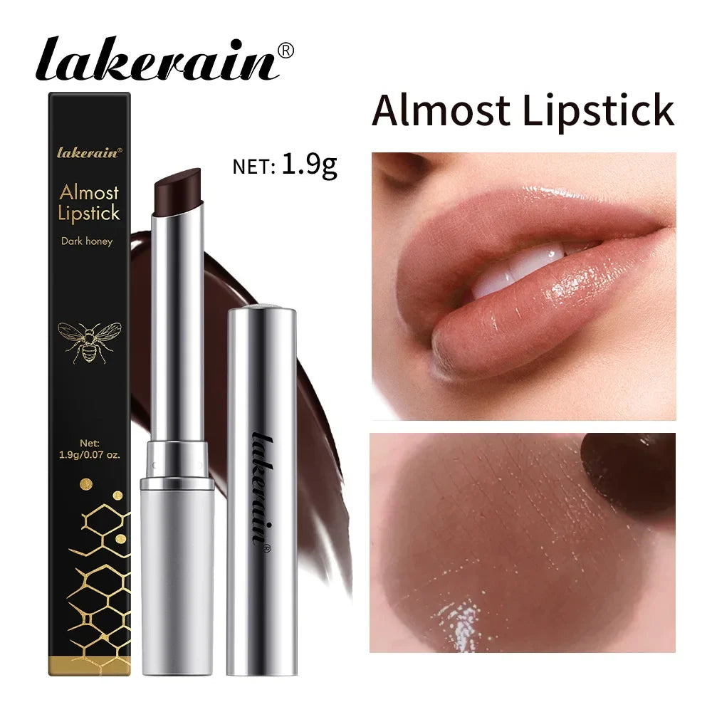 Vitamin E Pink Honey Lipstick Nourishing Moisturizing Tinted Lip Plumping Balm Smooth Enhancing Natural Color Lip Care Makeup