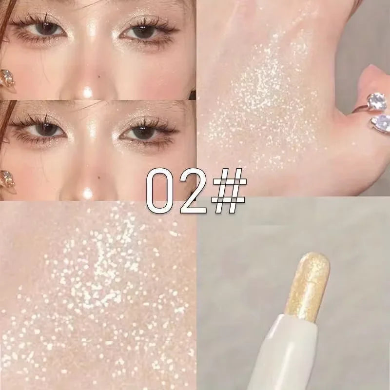 Hisyi 2-in-1 Lying Silkworm Eyeliner & Highlighter Pen