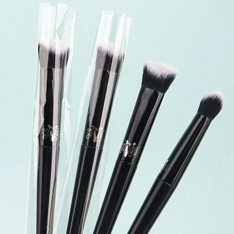 Concealer Makeup Brush Soft Fiber Hair Elegant Black Handle Powder Blusher Eye Shadow Foundation Make Up Brushes Beauty Tool