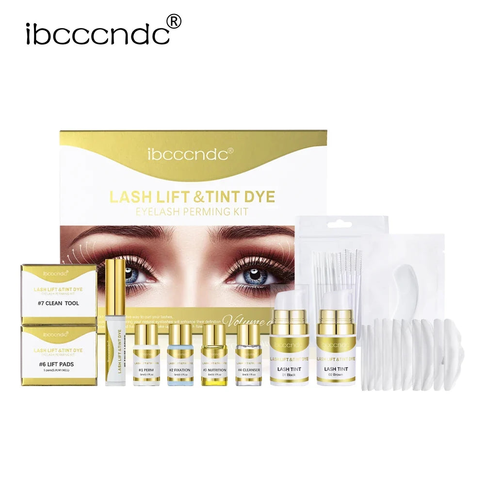 Semi-permanent Brow and Lash Lift and Tint Kit