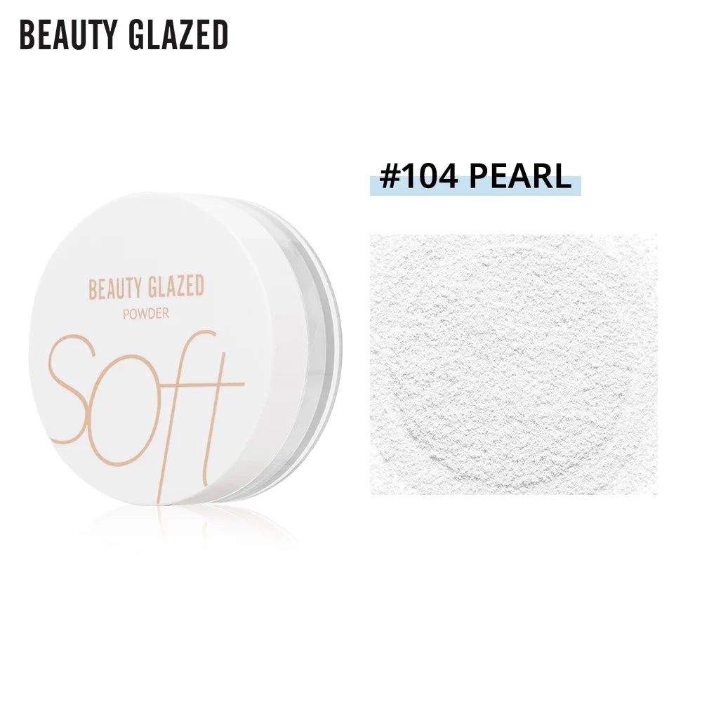 Beauty Glazed 4 ColorsMatte Loose Powder Natural Waterproof Long-Lasting Concealer Banana Powder for Makeup