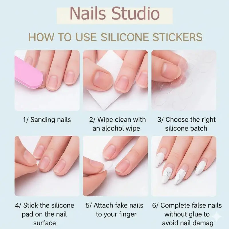These 24-piece Set of Pink French Full-coverage False Nails Are Removable and Will Instantly Elevate Your Nail Art