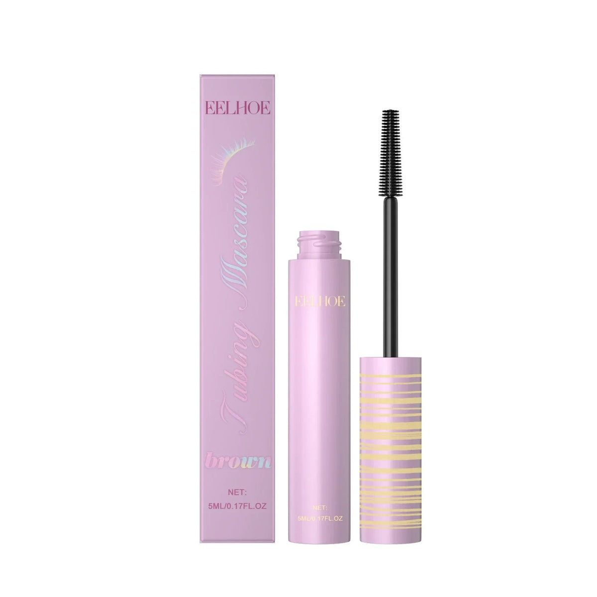 Eelhoe Curling Mascara Series Keep Thicking Lengthening Eyelashes Extension Volume Makeup Cosmetics Waterproof Black Mascara 5ml