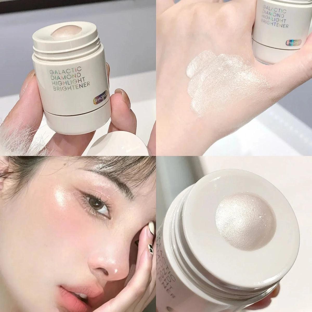Liquid Highlighter Natural Shimmer Contour Bronzer Moisturizing Water Light Brightening Highlight Face Body Clavicle Highlight