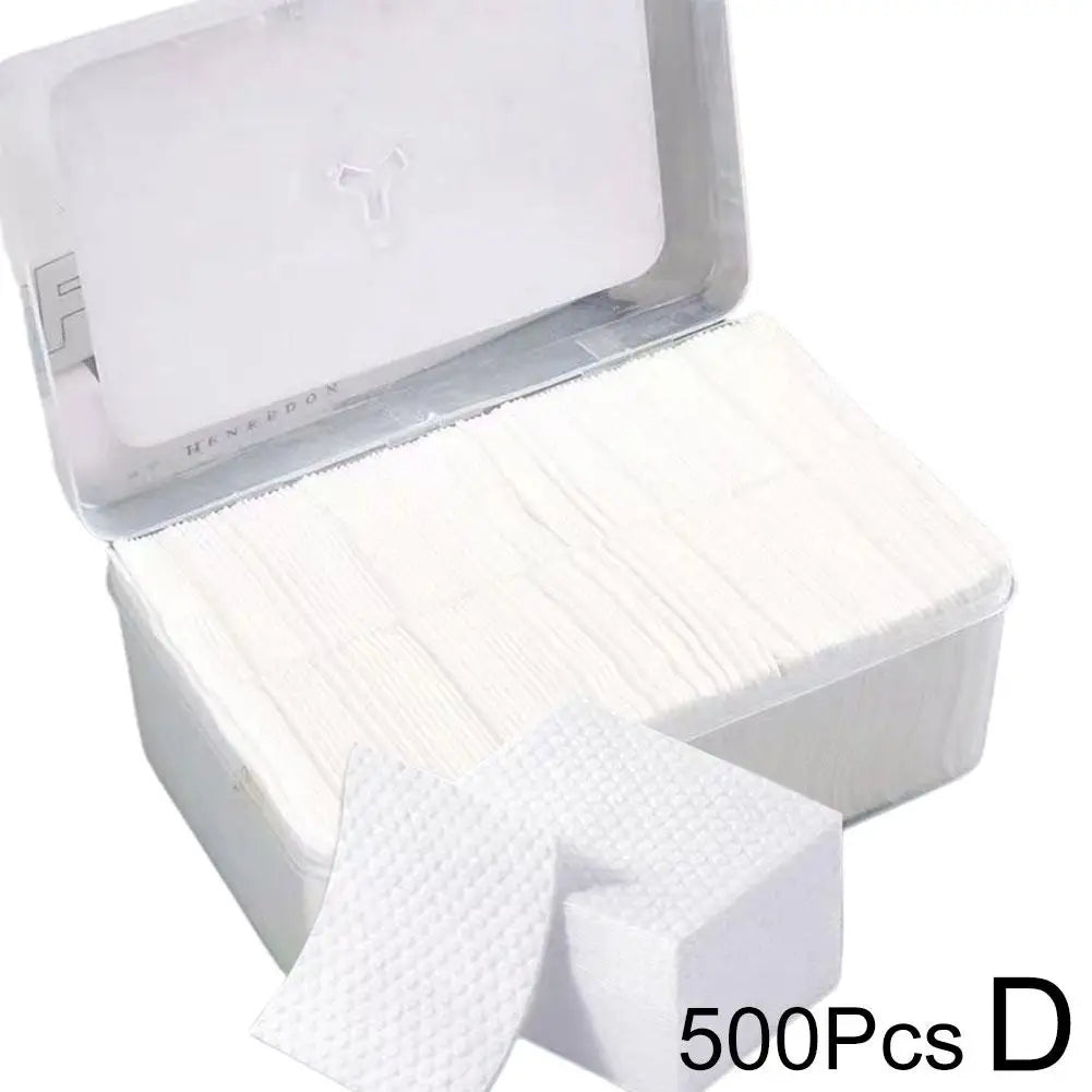 450/500/600PCS Facial Puff Cotton Pads Disposable Makeup Accessories Remover Practical Face Soft Remover Paper