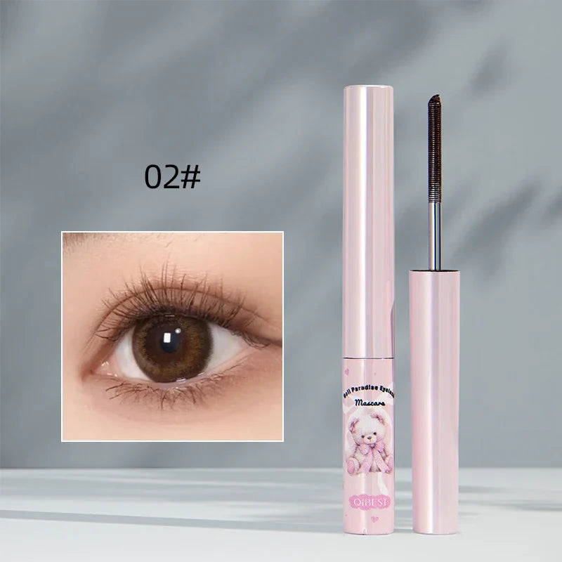 Waterproof Lengthening Mascara - Black Silk Fiber Lash Formula
