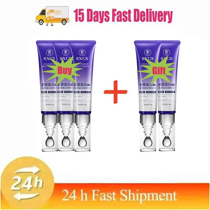 Instant Lip Plumping Essential Oil Nourishing Antiwrinkle Moisturising Sexy Lip Care Ultimate Plumping Lip Gloss Serum Cosmetics