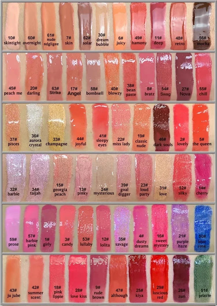 Matte Liquid Lipstick Private Label Vegan Lip Gloss Long Lasting Waterproof Lipgloss Mirror Tubes Wholesale Bulk For Business