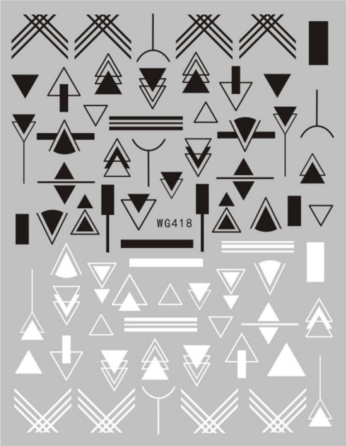 NAIL ART STICKER - 418
