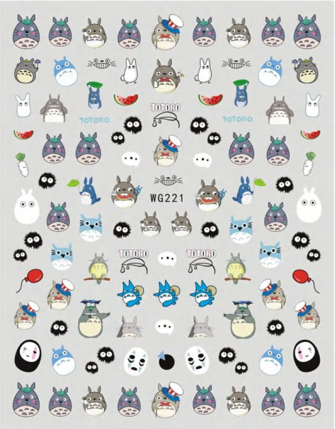NAIL ART STICKER - 221