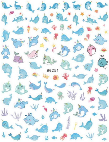 NAIL ART STICKER - 251