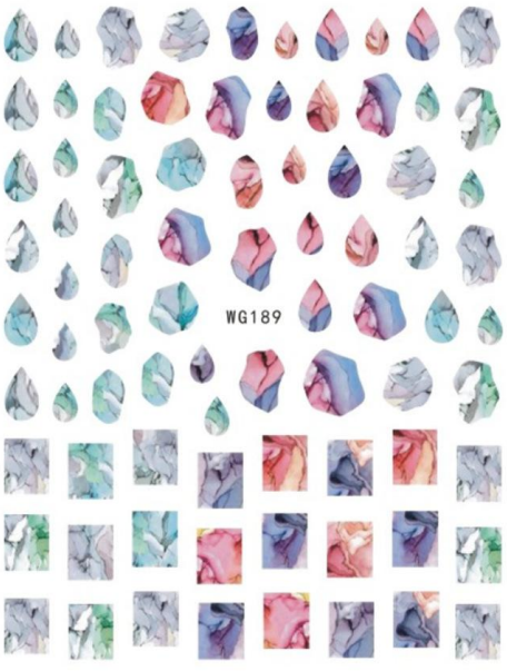 NAIL ART STICKER - 189