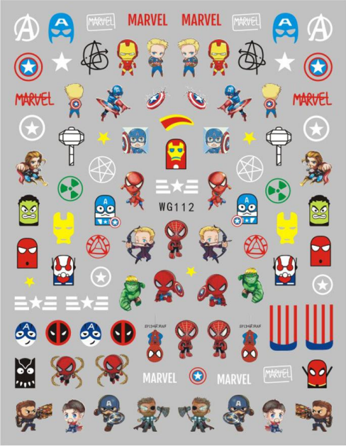 NAIL ART STICKER - 112
