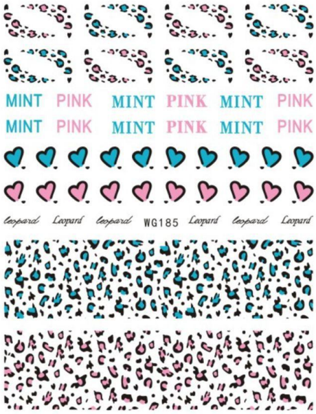NAIL ART STICKER - 185