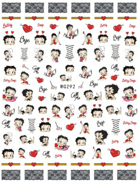 NAIL ART STICKER - 292
