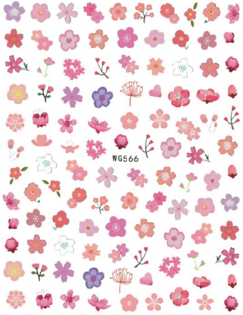 NAIL ART STICKER - 566